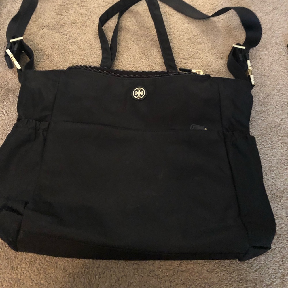 Tory Burch Black Diaper Bag